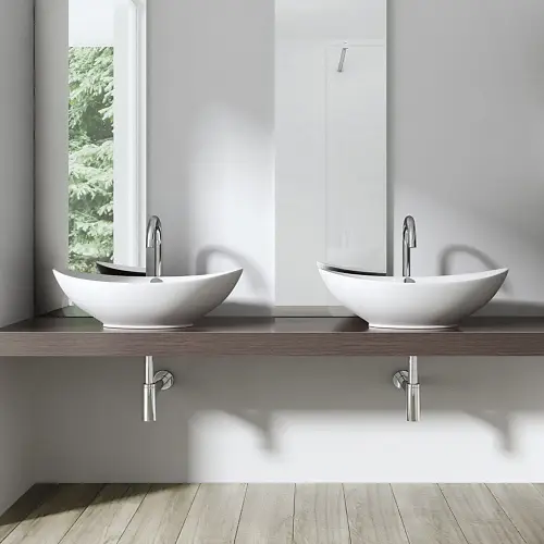 Umywalka Nablatowa Ceramiczna C 818 zdjęcie nr 3