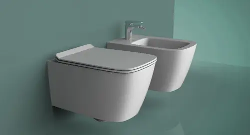Misa WC oraz bidet Swiss Liniger Ivetta z serii Rimless