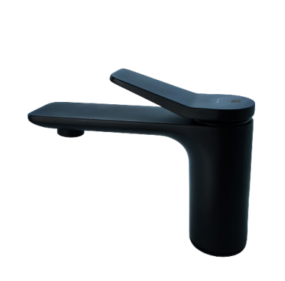 Bateria umywalkowa niska czarna SB902B