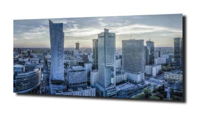 obraz na szkle, panel szklany Nowa Warszawa 
