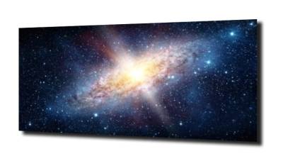 obraz na szkle, panel szklany Kosmos orbita 