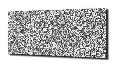 obraz na szkle, panel szklany Mandala wzory 