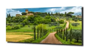 obraz na szkle Toskania natura krajobraz  