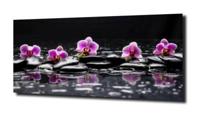 obraz na szkle, panel szklany Orchidea 18 