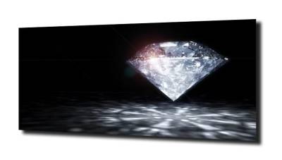 obraz na szkle, panel szklany Diamenty 36 