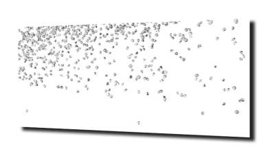 obraz na szkle, panel szklany Diamenty 39 