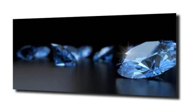 obraz na szkle, panel szklany Diamenty 54 