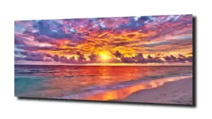 obraz na szkle Malediwy zachód krajobraz 