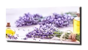obraz na szkle, panel szklany Lawenda 14 
