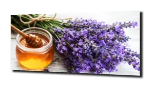 obraz na szkle, panel szklany Lawenda 29 