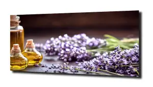 obraz na szkle, panel szklany Lawenda 42 