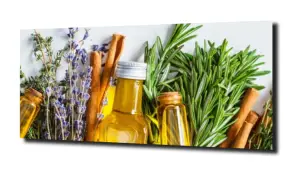 obraz na szkle, panel szklany Lawenda 52 