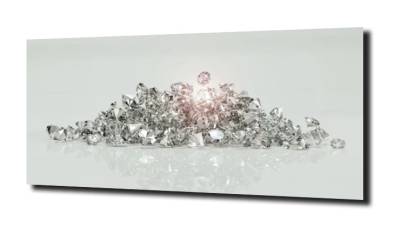 obraz na szkle, panel szklany Diament 65 