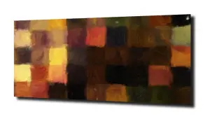 obraz na szkle Ekspresjonizm kwadraty 27 