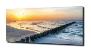 obraz na szkle Widok na morze Bałtyckie 
