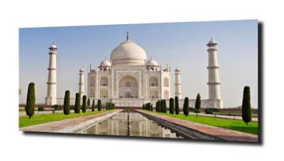obraz na szkle, panel szklany Taj Mahal 