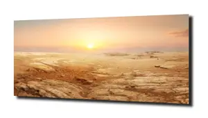obraz na szkle Zachód słońca w Egipcie 