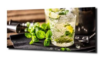 obraz na szkle, Panel szklany Drink 14 
