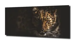 obraz na szkle, Panel szklany Jaguar 5 
