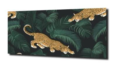 obraz na szkle, Panel szklany Jaguar 6 