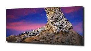 obraz na szkle, Panel szklany Jaguar 8 