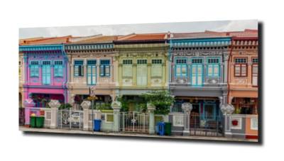 obraz na szkle Architektura Singapuru 