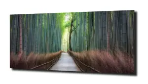 obraz na szkle, Panel szklany Ogród 3 