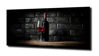 obraz na szkle, Panel szklany Wino 18 