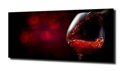 obraz na szkle, Panel szklany Wino 36 