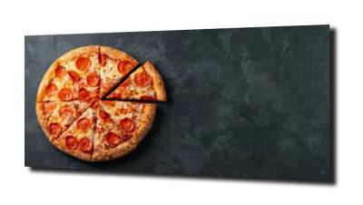 obraz na szkle Pizza kuchnia jedzenie 