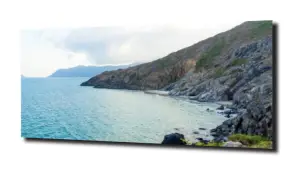 obraz na szkle Morze wybrzeże Chiny  