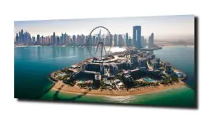 obraz na szkle Diabelski Młyn Dubaj  