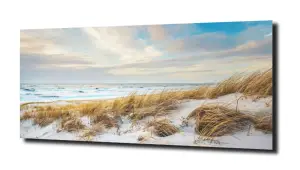 obraz na szkle Szum wiatru na plaży  