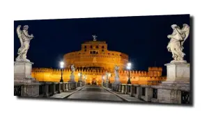 obraz na szkle Zamek świętego Anioła 