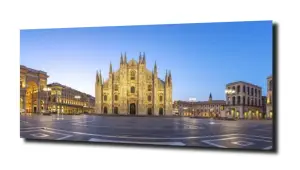 obraz na szkle Katedra w Mediolanie  