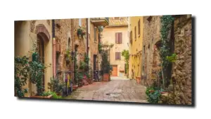 obraz na szkle Uliczka stare miasto  