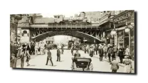 obraz na szkle Miasto z przed wieków 