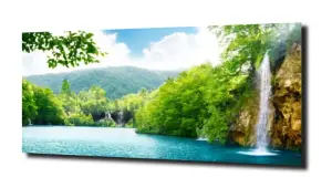 obraz na szkle, Panel szklany Las 26 