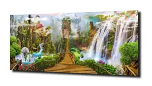 obraz na szkle, Panel szklany Las 31 