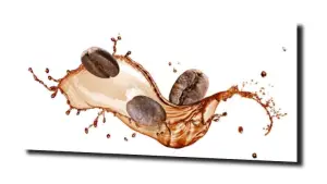 obraz na szkle, Panel szklany Kawa 7 