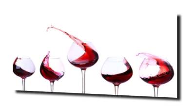 obraz na szkle, Panel szklany Wino 5 