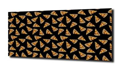 obraz na szkle Pizza kolaż animowany 
