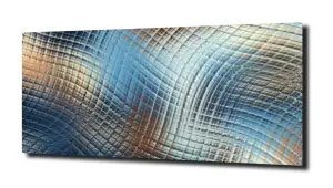 obraz na szkle Abstrakcja lustro 128 