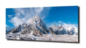 obraz na szkle Panorama szczyty gór 