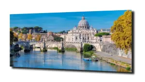 obraz na szkle Rzym bazylika niebo  