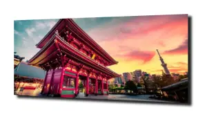 obraz na szkle Tokio świątynia Azja 