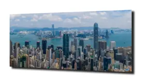 obraz na szkle Nowoczesny Hong Kong 