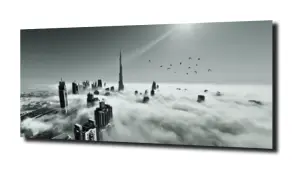 obraz na szkle Dubaj - nad chmurami 