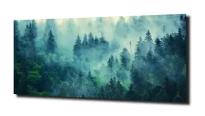 obraz na szkle, Panel szklany Las 9 