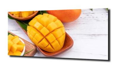 obraz na szkle Owoce mango jedzenie 